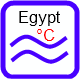 egypt teplota more a pocasi