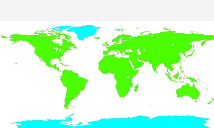 world map with